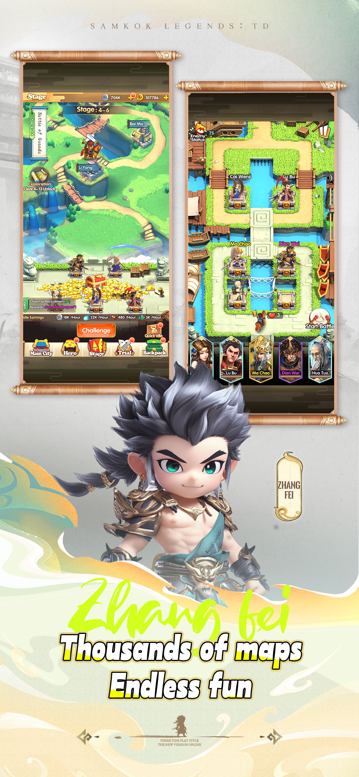Samkok Legends：TD