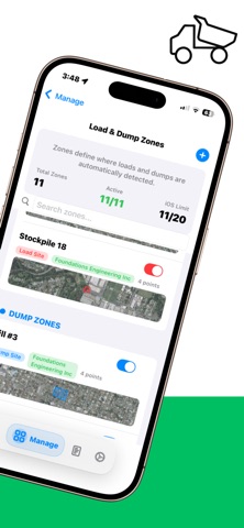 Dump Truck Tracker screenshot