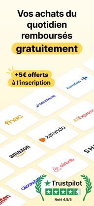 Widilo: Cashback & Codes Promo screenshot 1