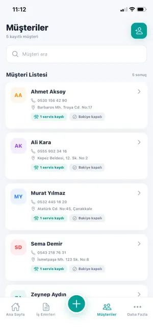 OzcServis screenshot 2