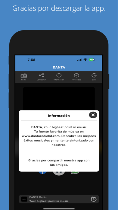 App screenshot