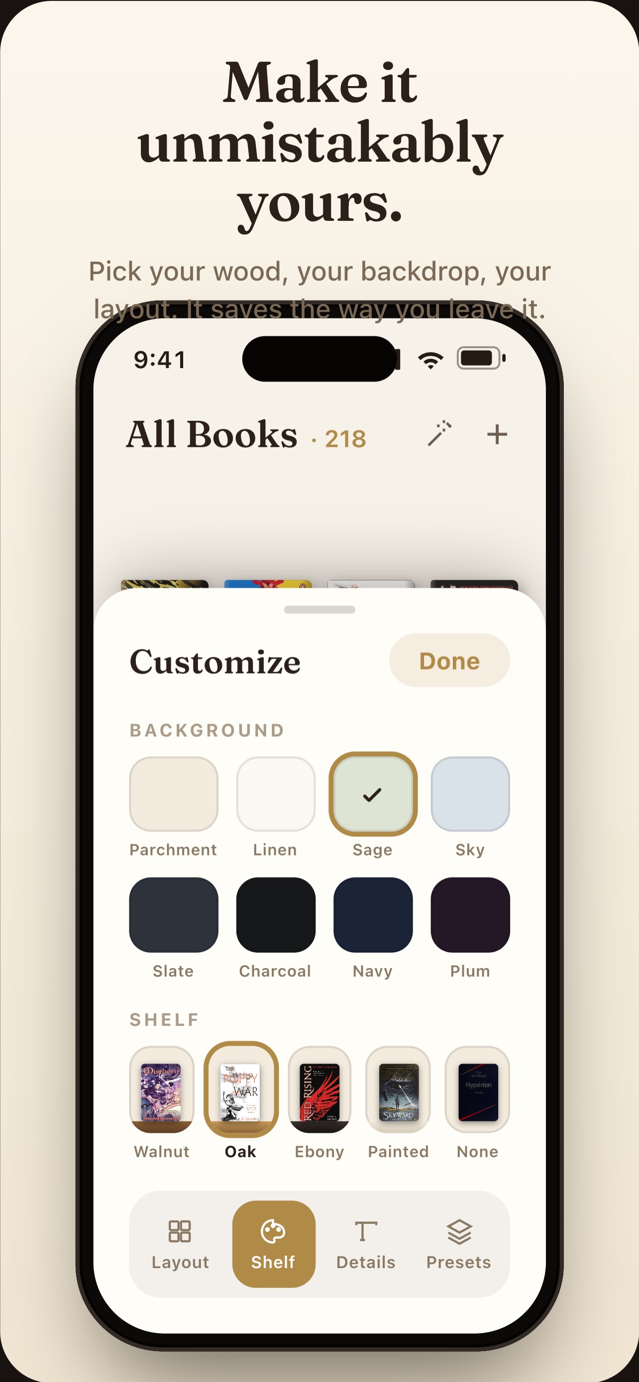 Screenshot 5 of Papyrus: Book Tracker Widget