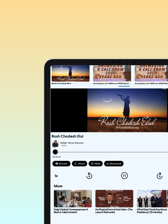 Screenshot #6 pour BeEzrat HaShem Torah Judaism