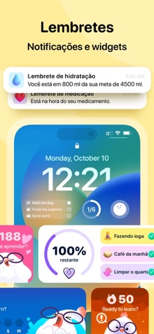 Me+ Planejador Diário iPhone screenshot 5