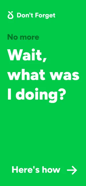 Don't Forget: ADHD Focus Timer screenshot 1