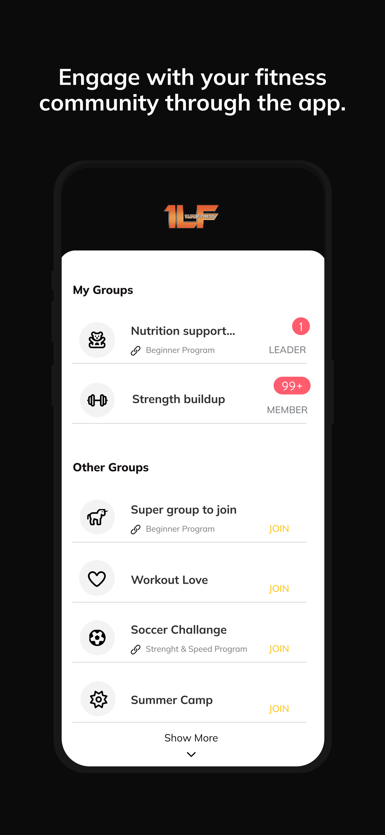 1 Life Fitness screenshot 7