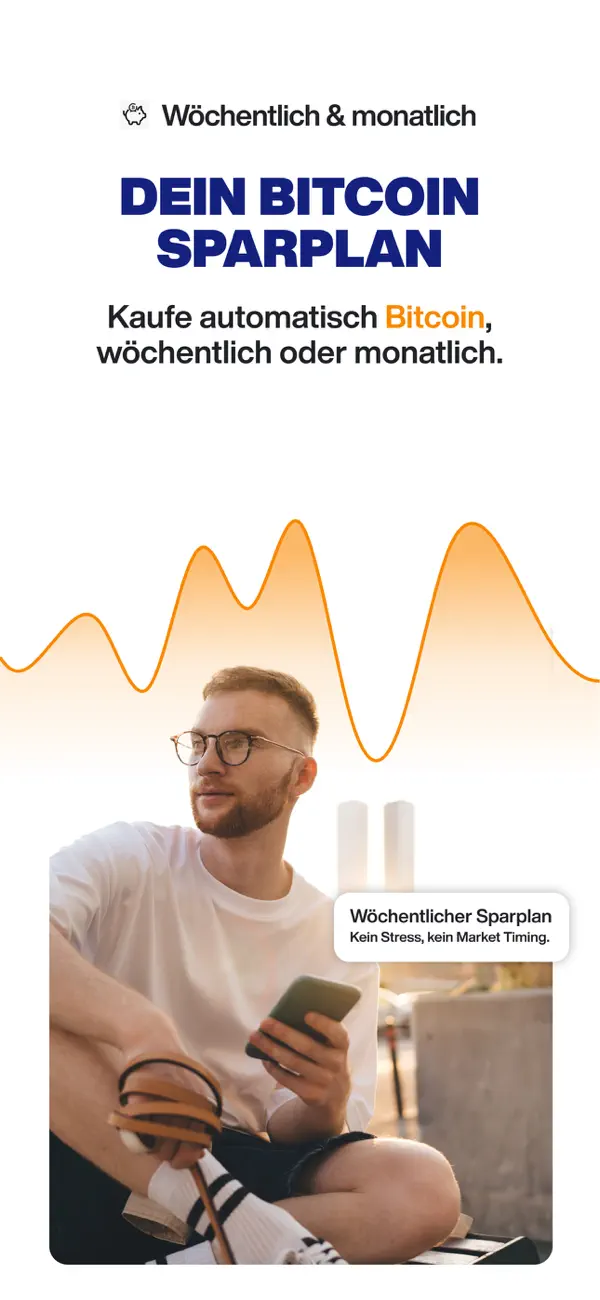 Relai: Bitcoin Kaufen iPhone App Screenshot 2 – Finanzen