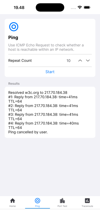 NetDebug Screenshot 2 of 4
