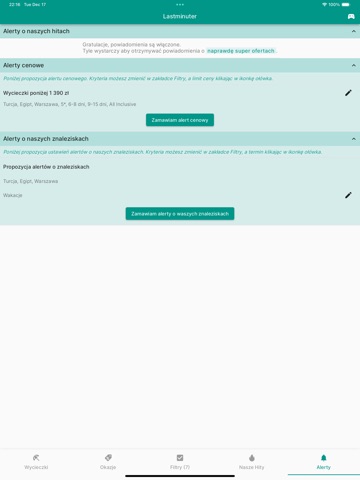 Lastminuter iPad screenshot 6