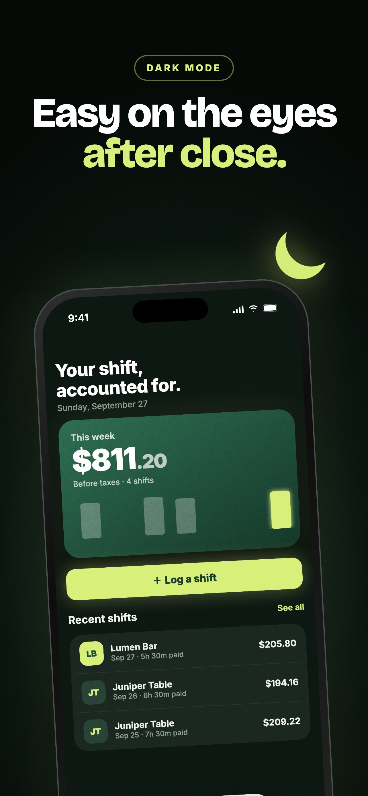 Screenshot 6 of Server Tip Tracker: ShiftJar