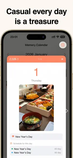 DailySnap - Photo Calendar screenshot 2
