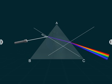 Prism Refraction - EduTech Era iPad screenshot