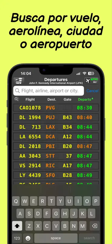 Flight Board | Tablero vuelo screenshot 7 of 8