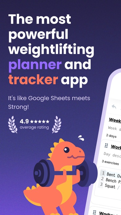 Liftosaur: Scriptable Workouts iPhone screenshot 1 - Health & Fitness app