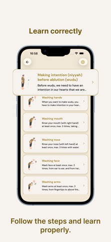 mNamaz - Prayer step by step Screenshot 6 of 7