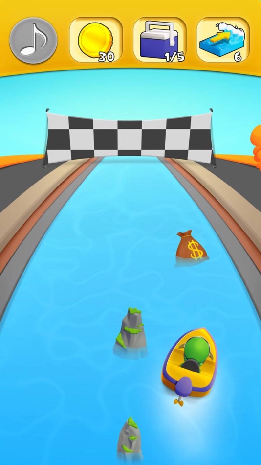 #1. Boat River Dash (iOS) 由: RayGames