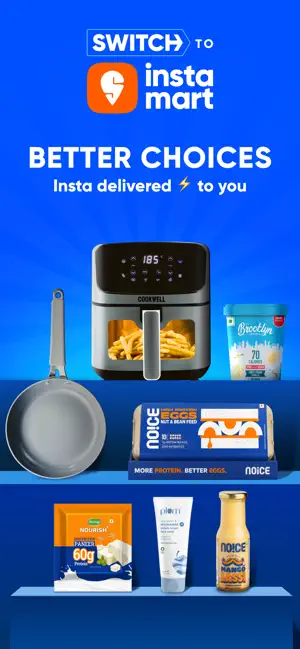 Instamart: Groceries & more screenshot 1