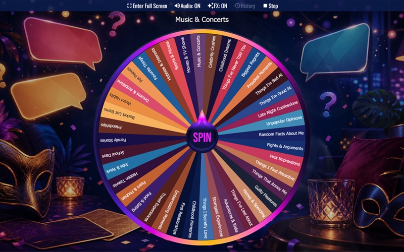 Spin The Wheel Pro screenshot