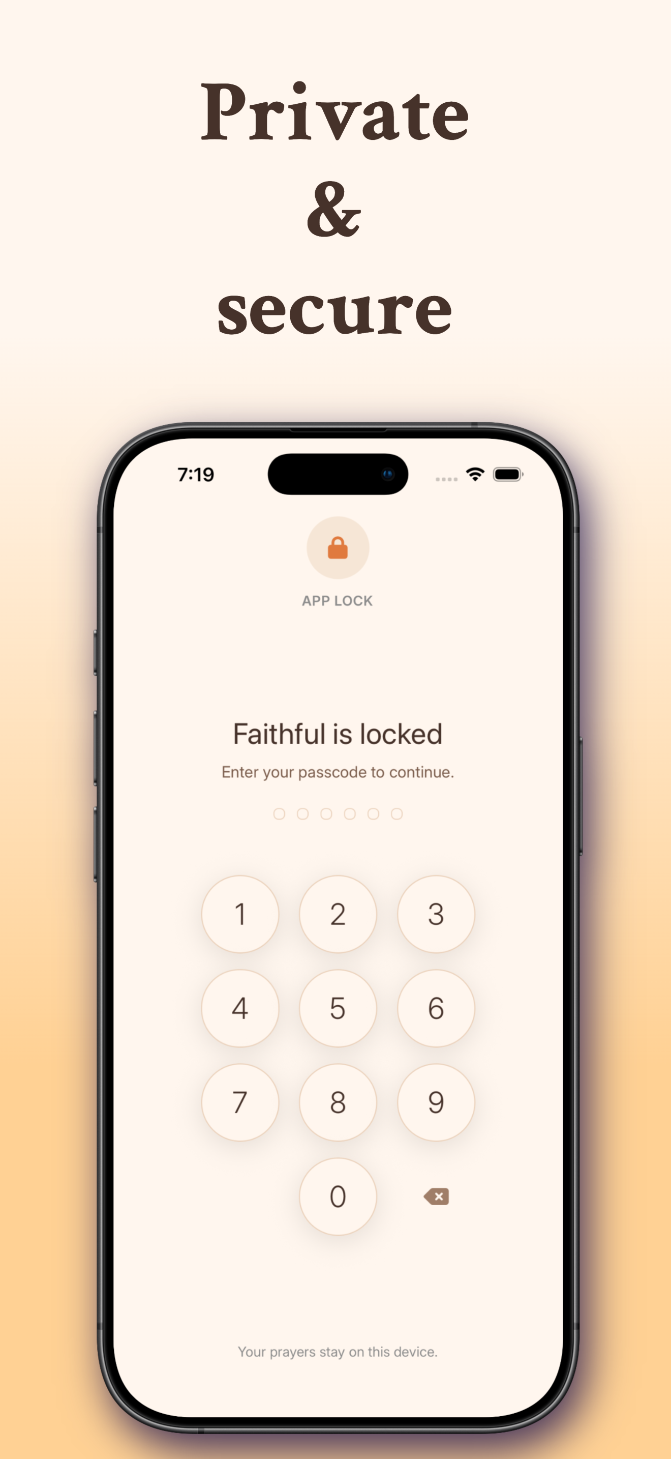 Faithful: Daily Prayer Journal screenshot 5