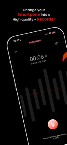 REC Voice recording Screenshot 1 of 3