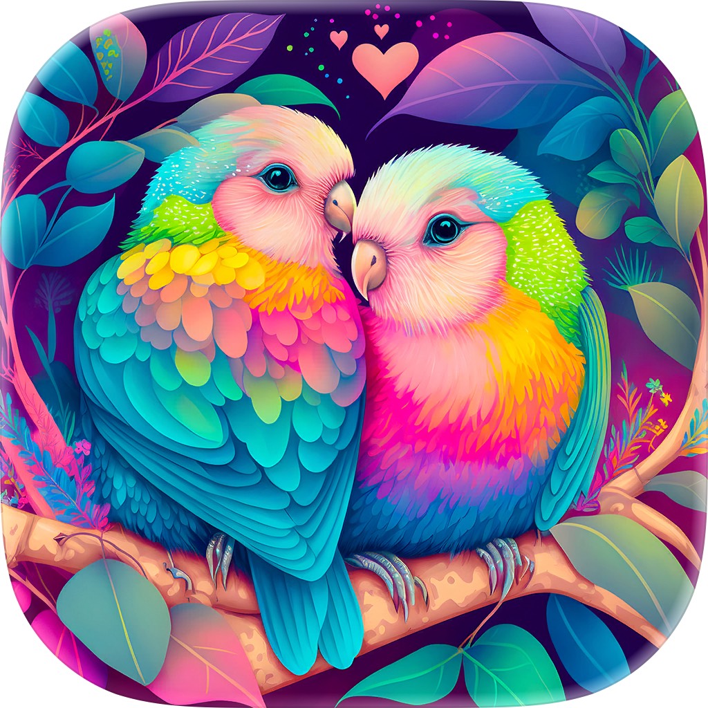 Apple App Store cover for Creative Puzzles: Jigsaw Game