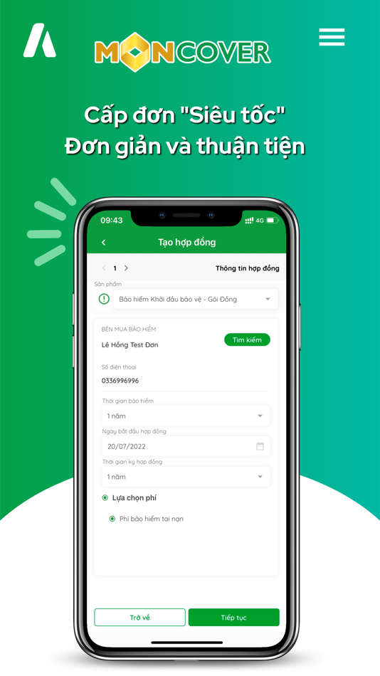 #2. MonCover (iOS) 由: MONCOVER VIET NAM JOINT STOCK COMPANY