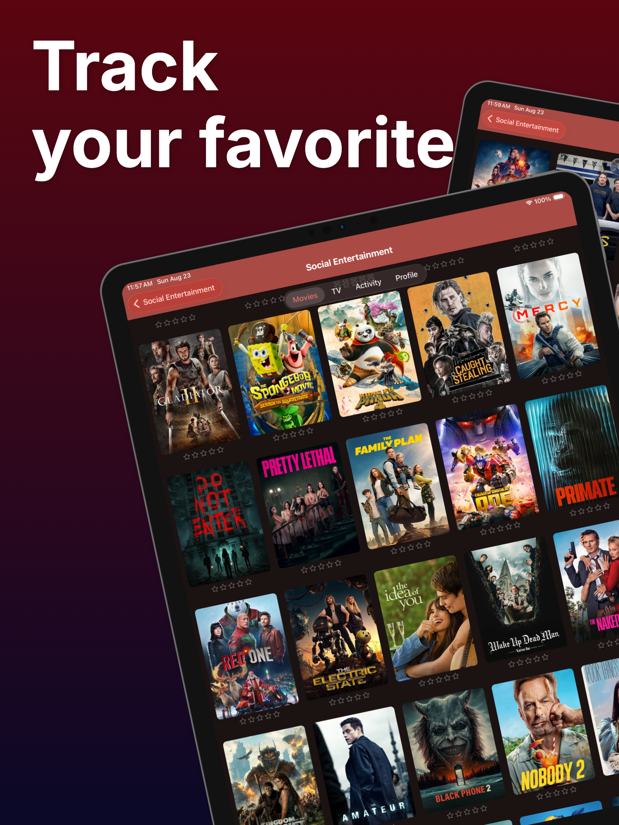 Social Entertainment: Movies screenshot 8