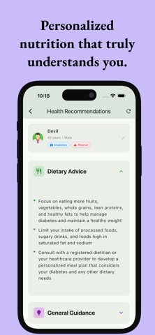 Tomoto -health Food Assistant screenshot