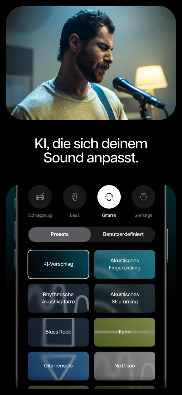 Moises: Die App für Musiker iPhone App Screenshot 3 – Musik