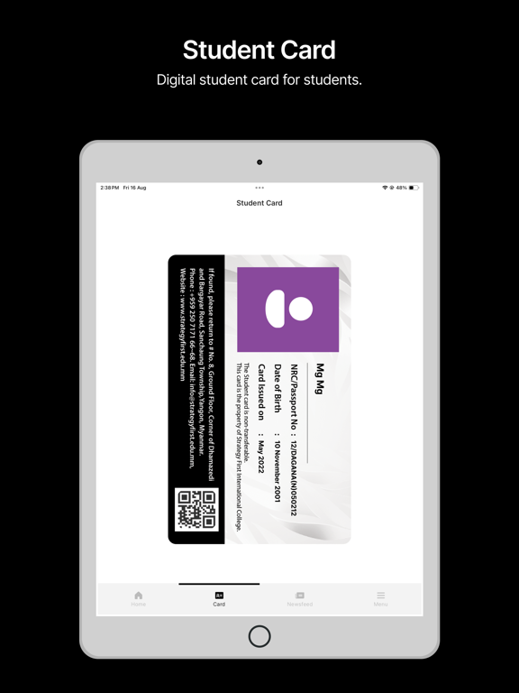 App screenshot