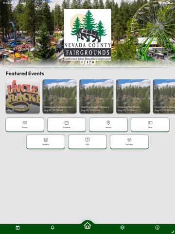 Nevada County Fairgrounds iPad screenshot