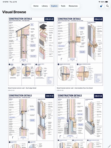 Construction Details iPad screenshot