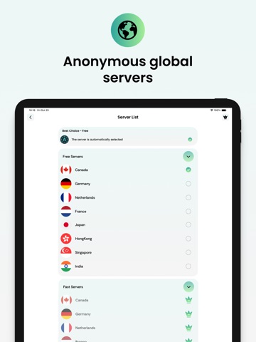 App screenshot
