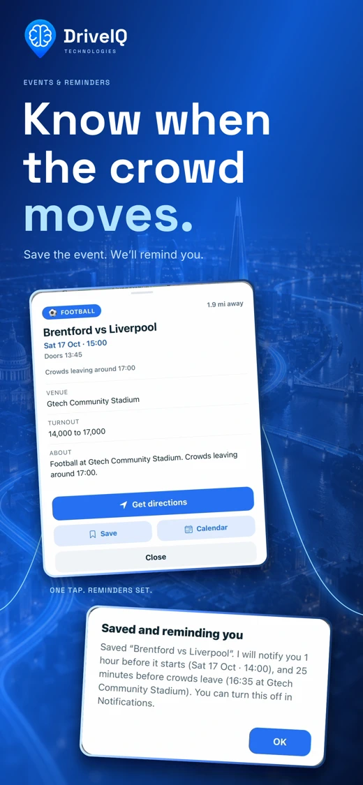 DriveIQ: Events, Rail, Flights screenshot 4