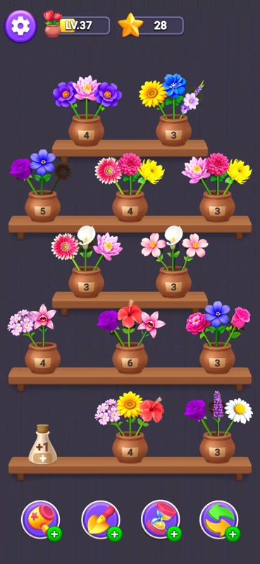 Flower Merge - Blossom Games screenshot 2