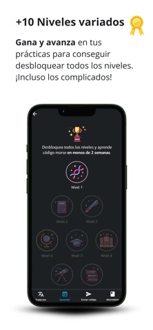 Aprender código morse screenshot