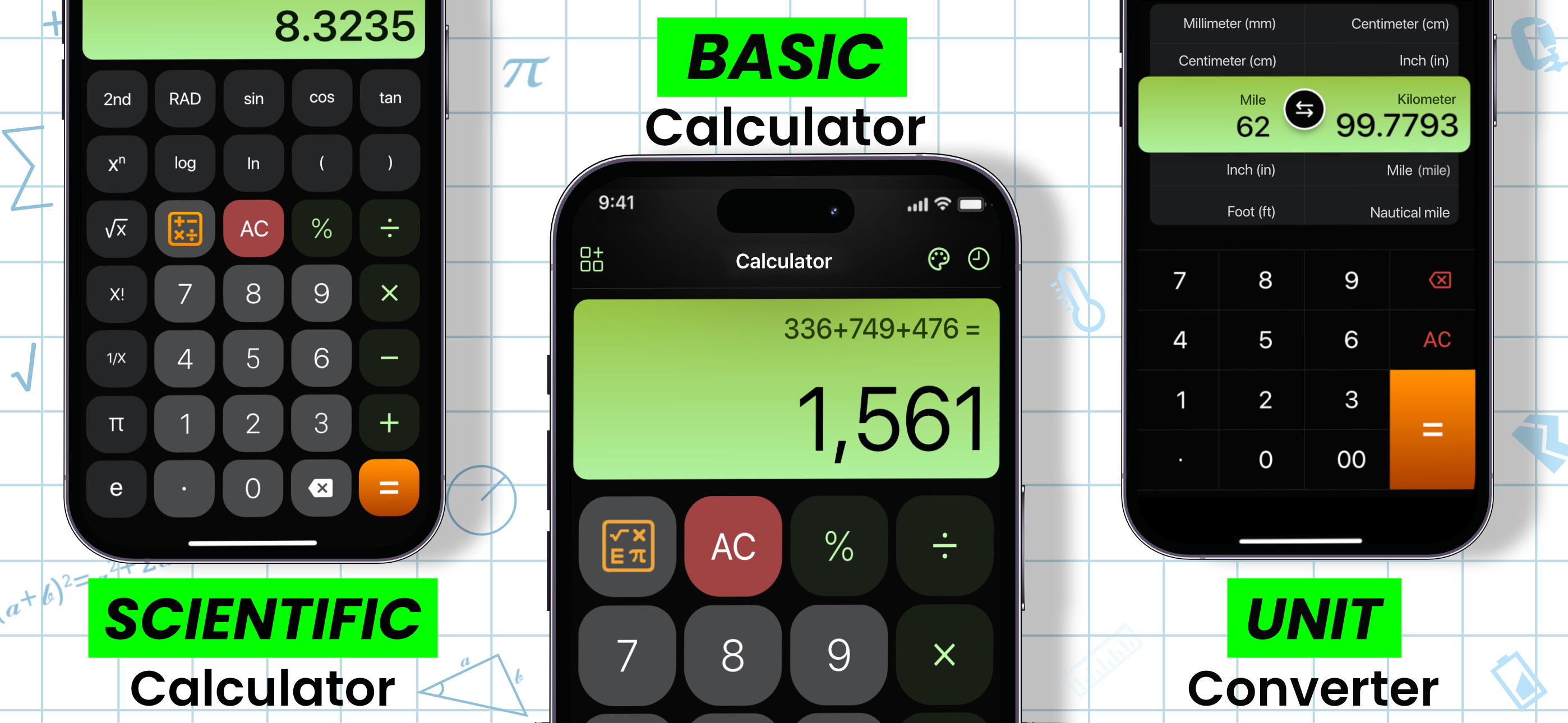 Calculator - 15 Calculators