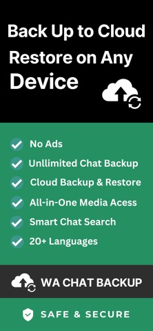WhatsBackup Screenshot 1 of 10