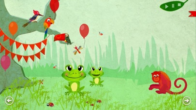 Frogs with Red Hats Screenshot