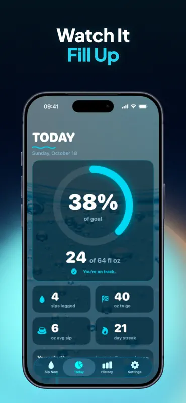 Take a Sip: Water Reminder screenshot 2 of 5