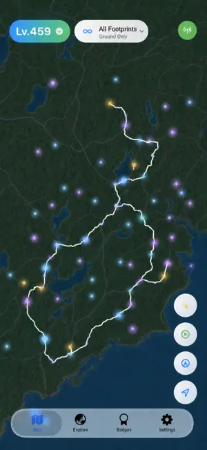 Footprint Atlas screenshot 1