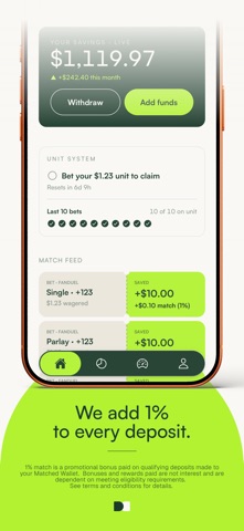 Matched: Win Bets, Get Paid Screenshot 3 of 4