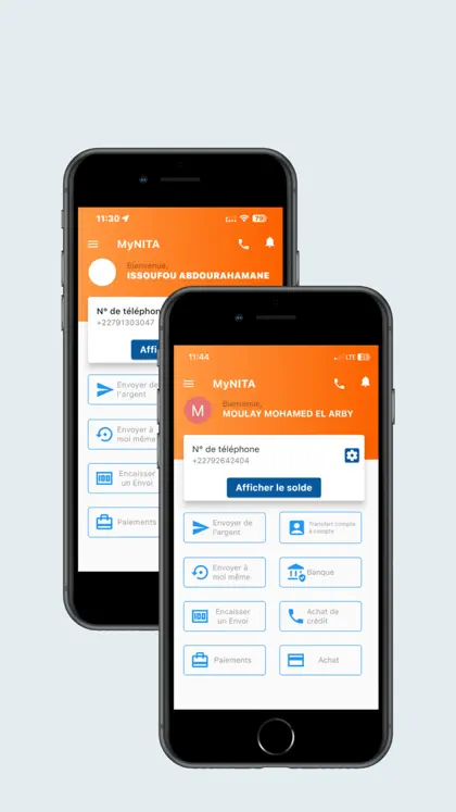 Screenshot 5 di 6 di MyNITA Transfert