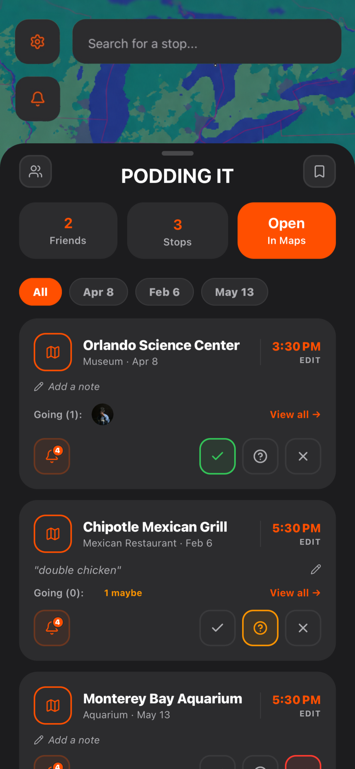 Pod: Plan With Friends screenshot 2