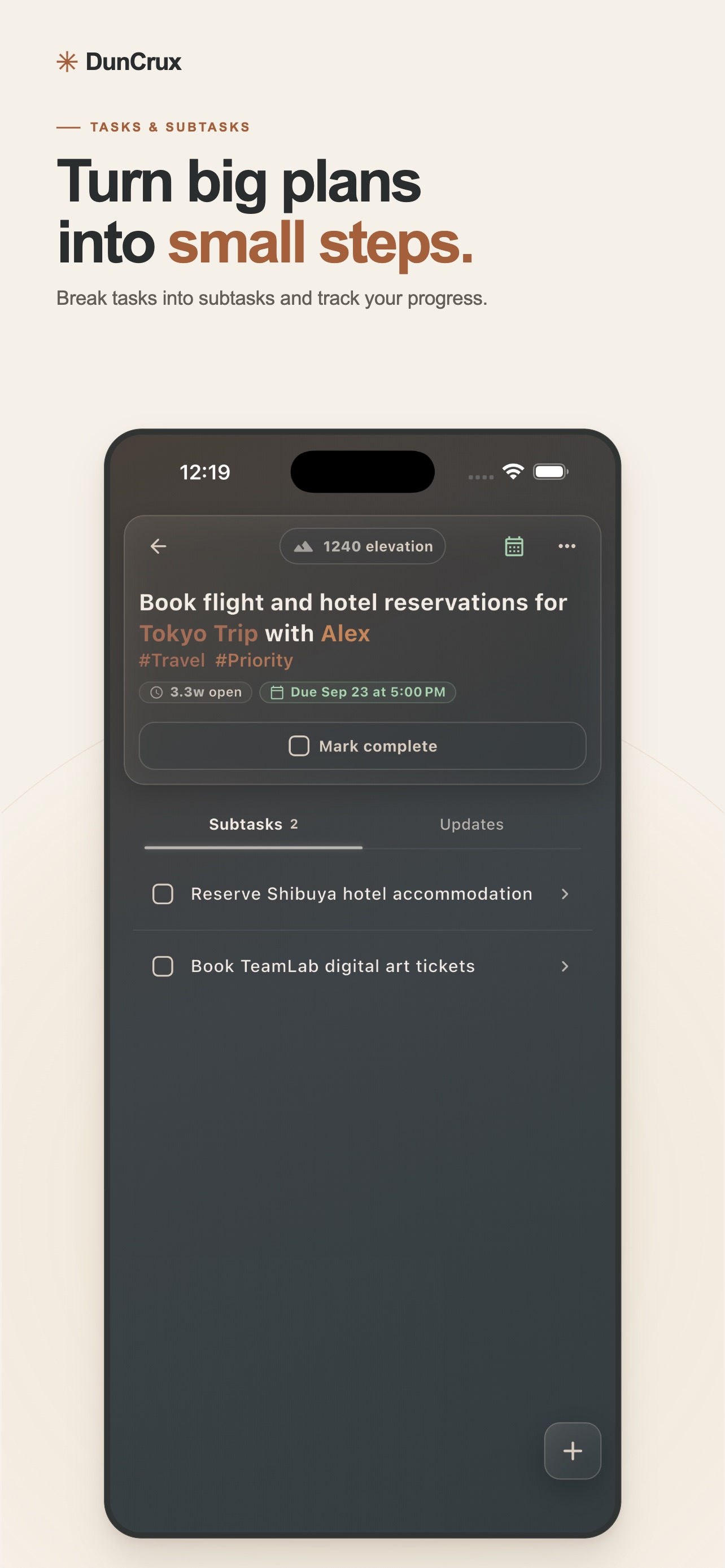 Screenshot 5 of DunCrux: Smart Task Manager