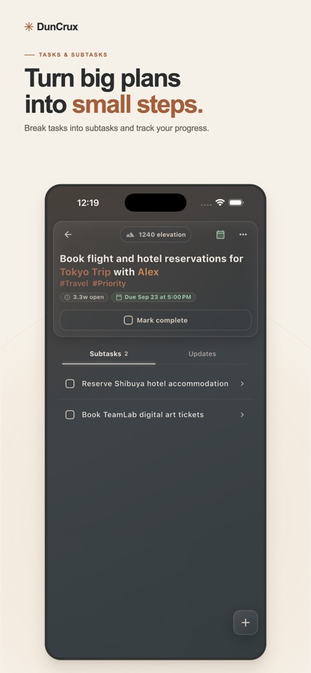 DunCrux: Smart Task Manager screenshot 5