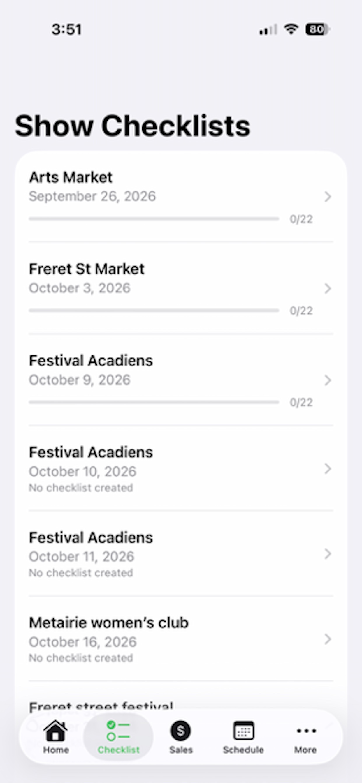 Market Tracker screenshot 2