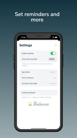 Balance: Weight Loss Tracker screenshot 3