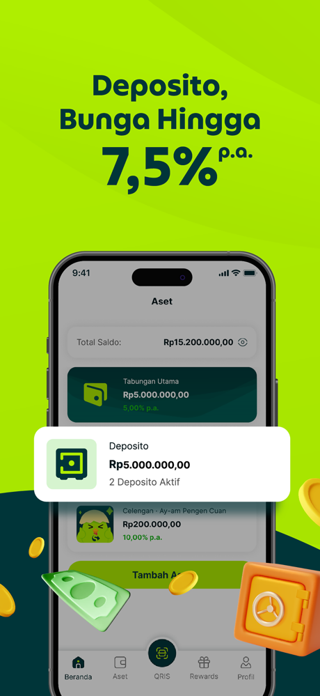 Superbank:Nabung,Pinjam,Untung screenshot 7