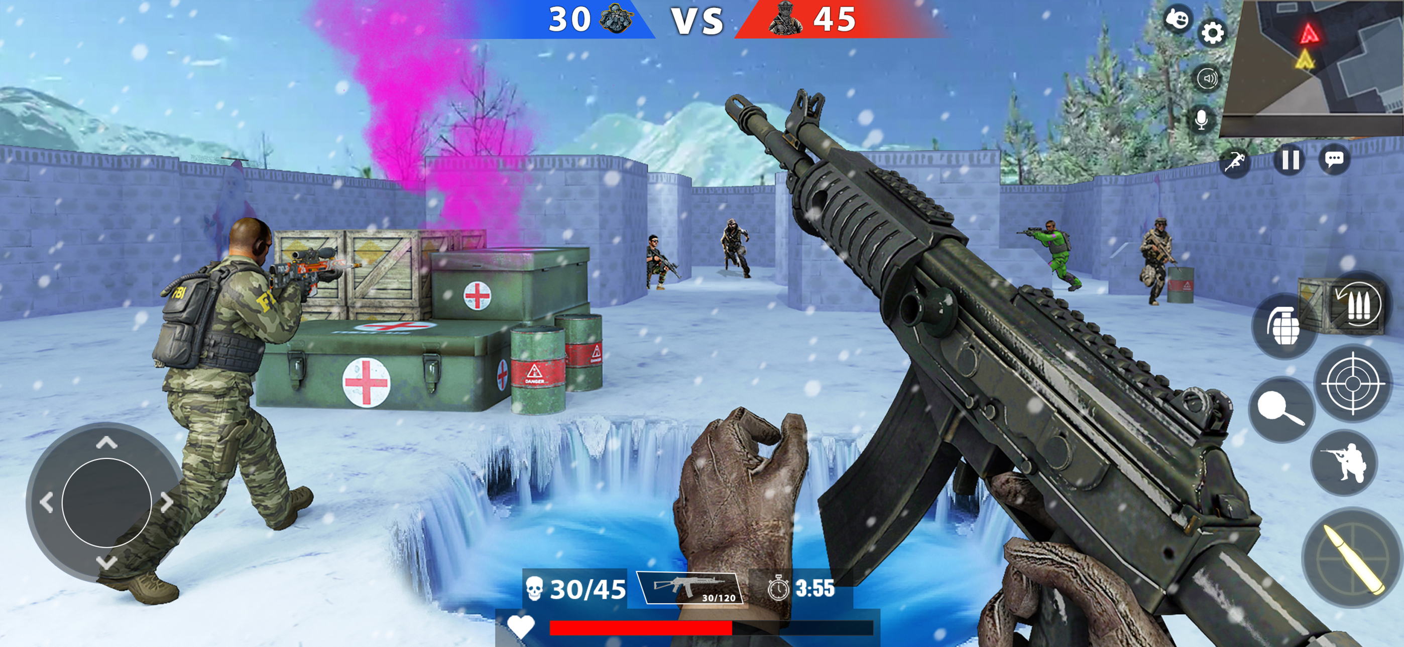 War Zone: Army Shooting Battle